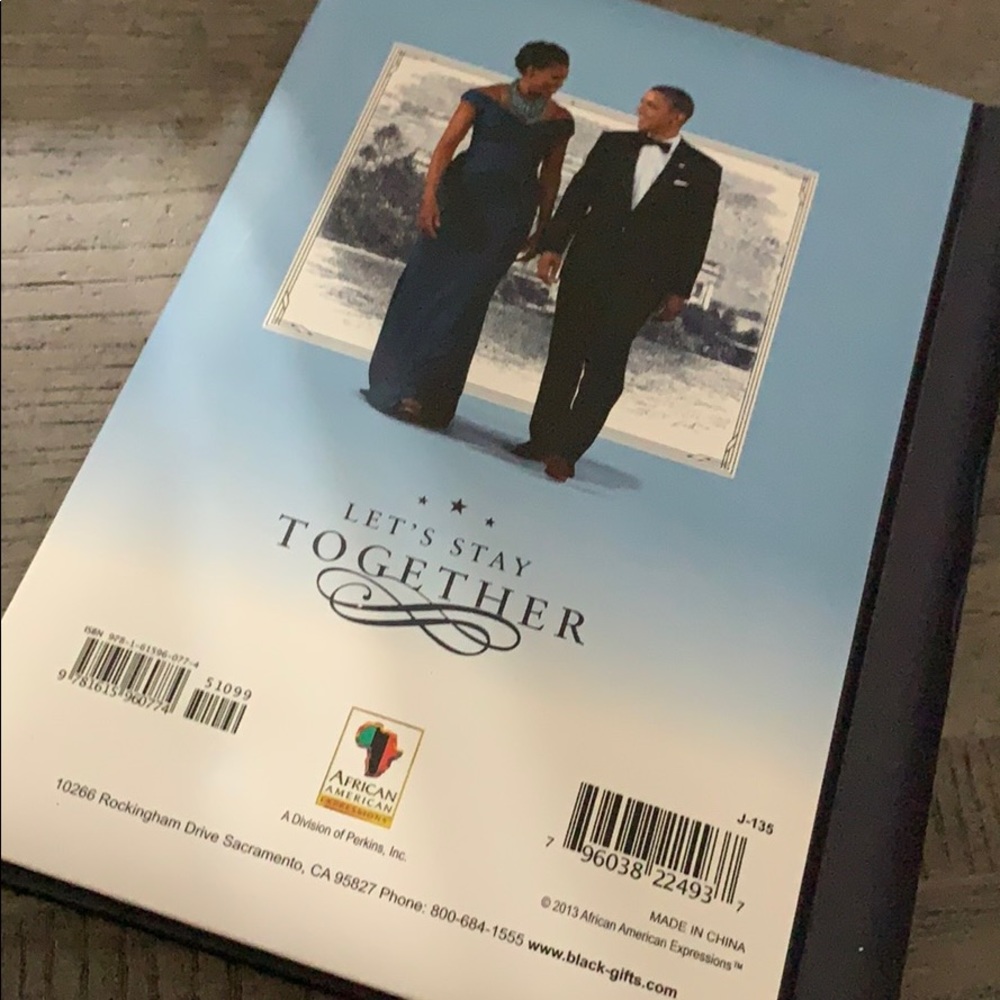 Barack and Michelle Obama Journal - Picture 7 of 7